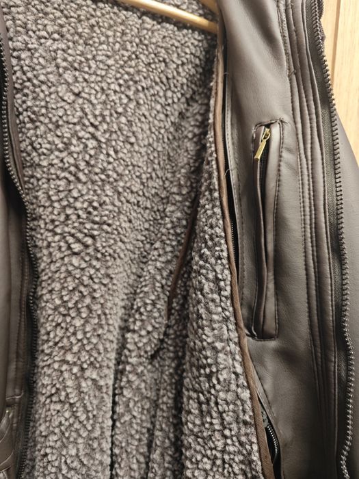 Nowa kurtka męska skóra Eco