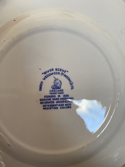 Prato porcelana englande antigo