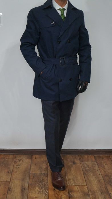 Płaszcz These Glory Days Rozmiar M Kolor Granatowy