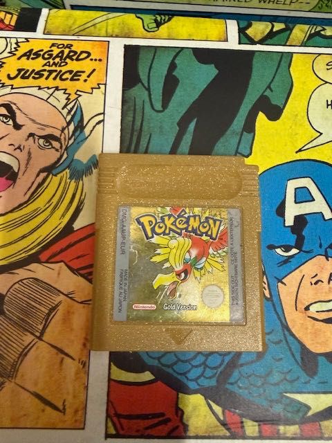 Pokemon Gold Oryginał Unikat Nintendo Game Boy Szczecin Ufogames