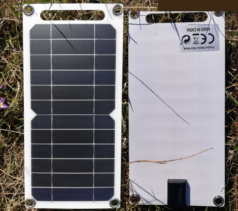 Przenośna, wodoodporna ładowarka solarna USB 5V