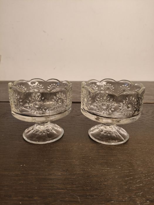 Vintage pucharki stokrotki Huta Ząbkowice ²²⁰