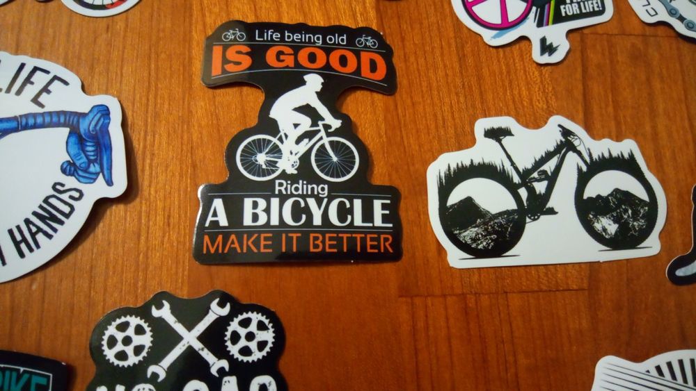 Наклейки downhill, мото