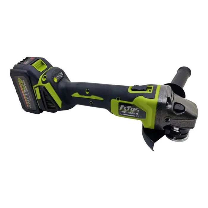 Аккумуляторная болгарка Германия  Eltos МШУ 125 BL Бесщеточная