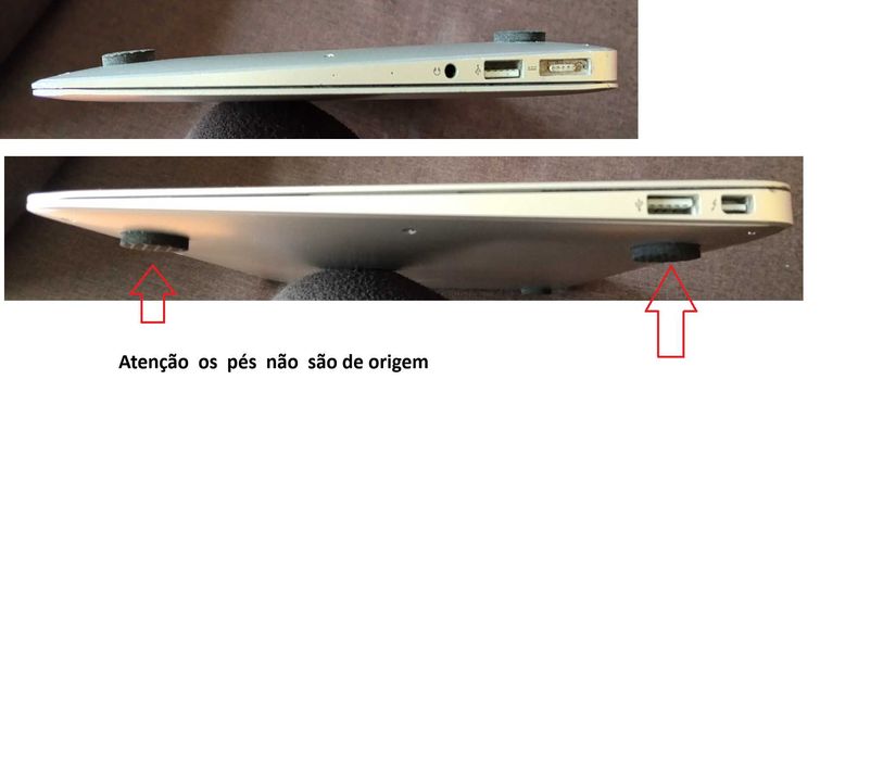 MacBook Pro 13 polegadas 2013 Retina Bateria 5 ciclos