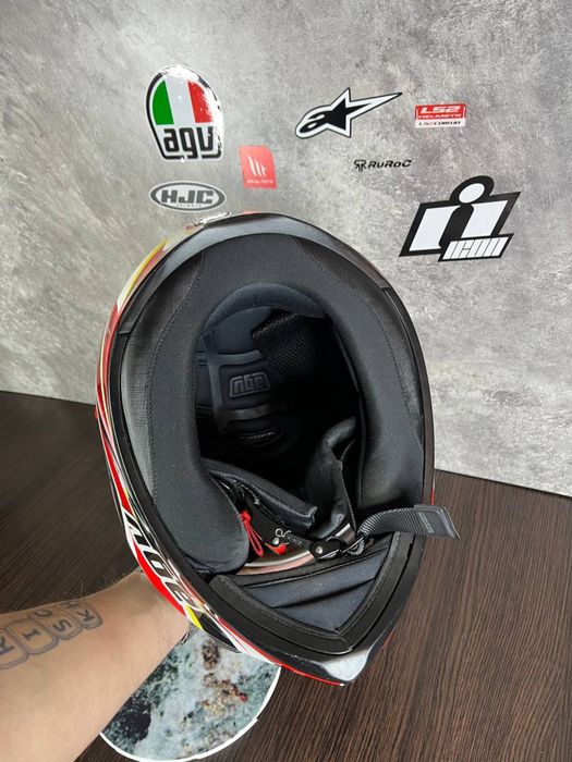 Мотошолом Agv K3 SV (Ls2 Mt Hjc Icon Shark Shoei Scorpion Xlite Ixs)