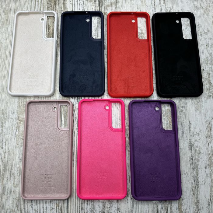 Не пачкаются‼️ Софттач Silicone Case на Samsung S22 Plus/ S22+ Чохол