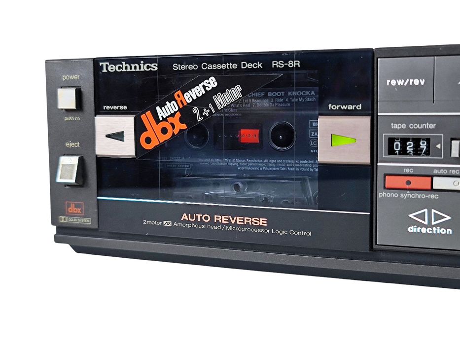 Magnetofon Technics RS-8R najbogatsza wersja
