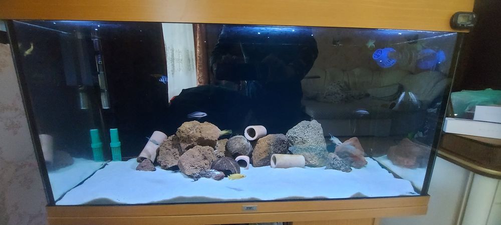 Акваріум 200л,повний комплект з резервним живленням