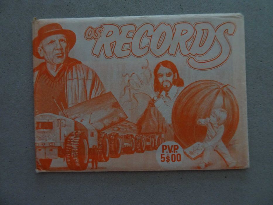 Carteira de cromos fechada Os Records