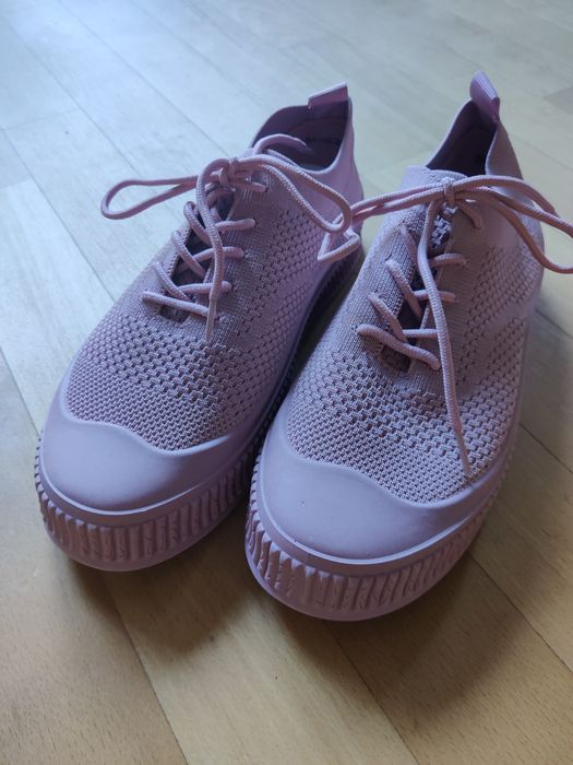 Sneakersy trampki pudrowy róż 40 deezee