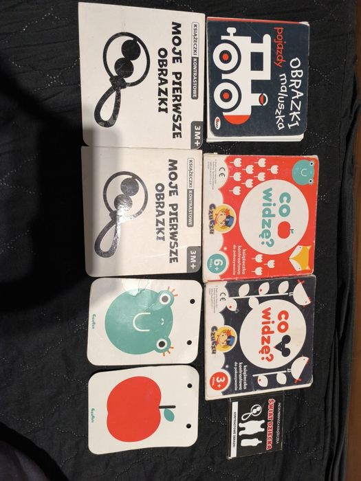 Czuczu książeczki kontrastowe zestaw co widzę?