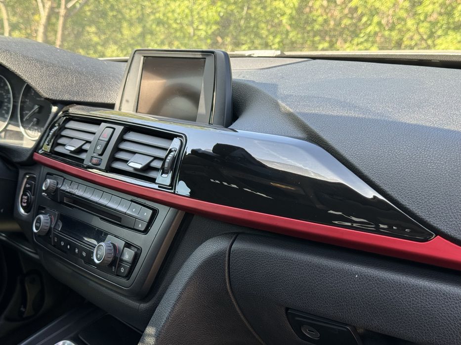 Накладки Интерьера Декор салона BMW F30 F32 F34 F36 SPORT Full Black