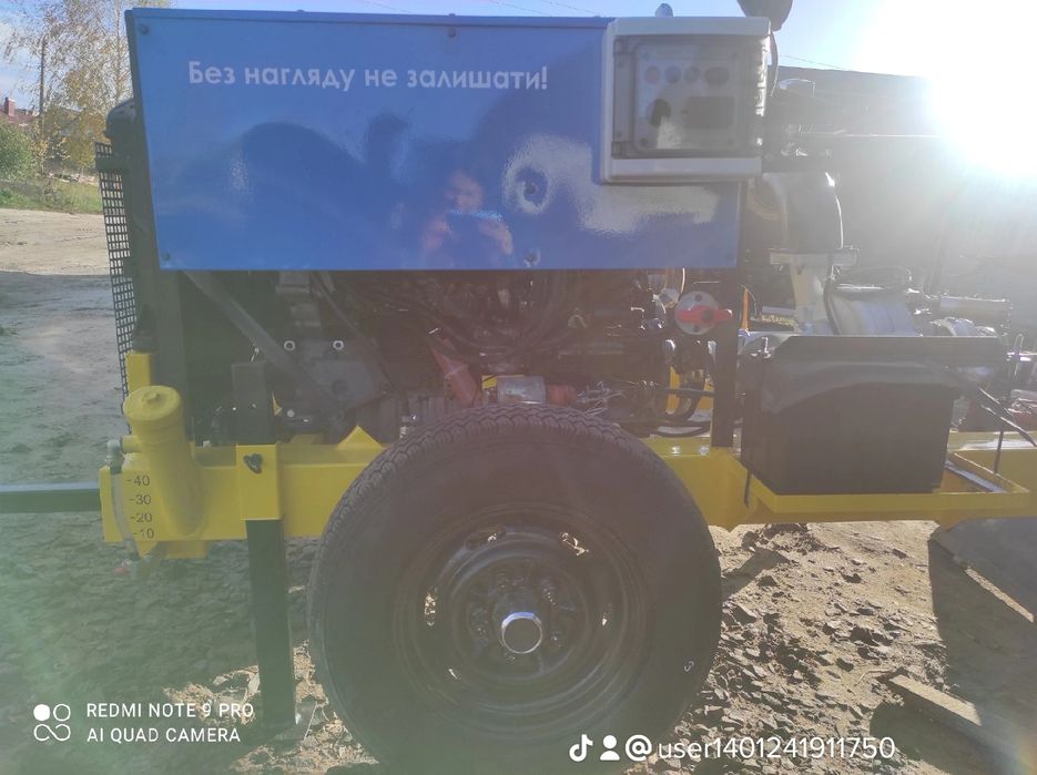Дизельна станція мотопомпа