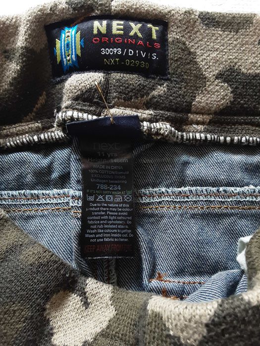 146 Next spodnie jeansowe jeans