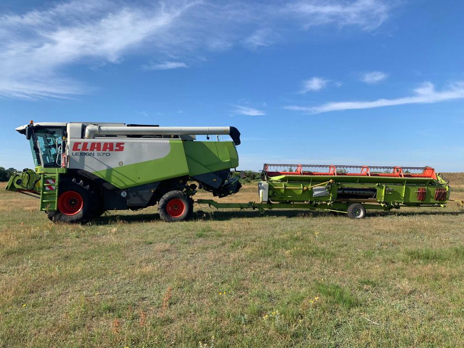 Claas Lexion 570 комбайн зерновий