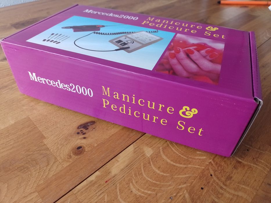 Nowa frezarka szlifierka do paznokci Mercedes 2000 plus że frezy