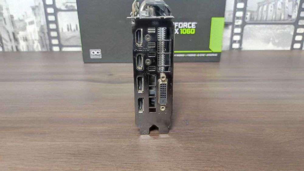 Видеокарта MSI GeForce GTX 1060 AERO ITX 6G OC (912-V328-086)