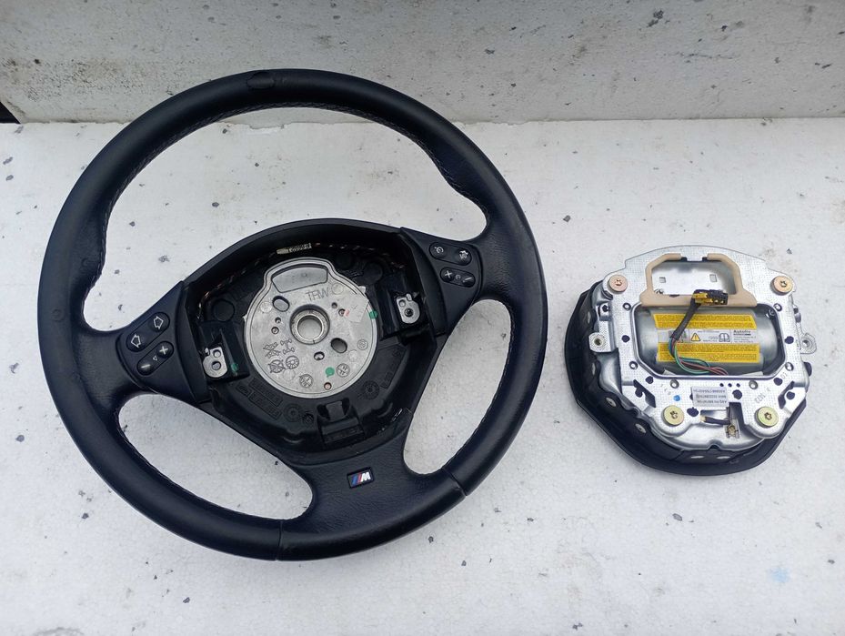 Kierownica multi 2 naboje polift serducho M Pakiet M3 M5 BMW E38 E39 E46 Z3 X3 X5 385mm