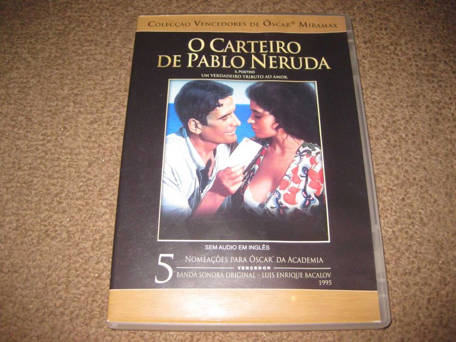 DVD "O Carteiro de Pablo Neruda" com Massimo Troisi/Raro!