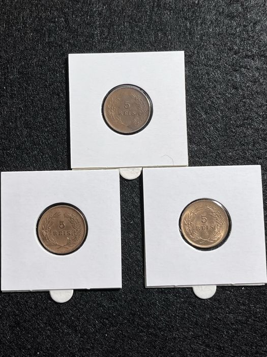 5 Reis 1897/1899/1900 ( BRONZE )