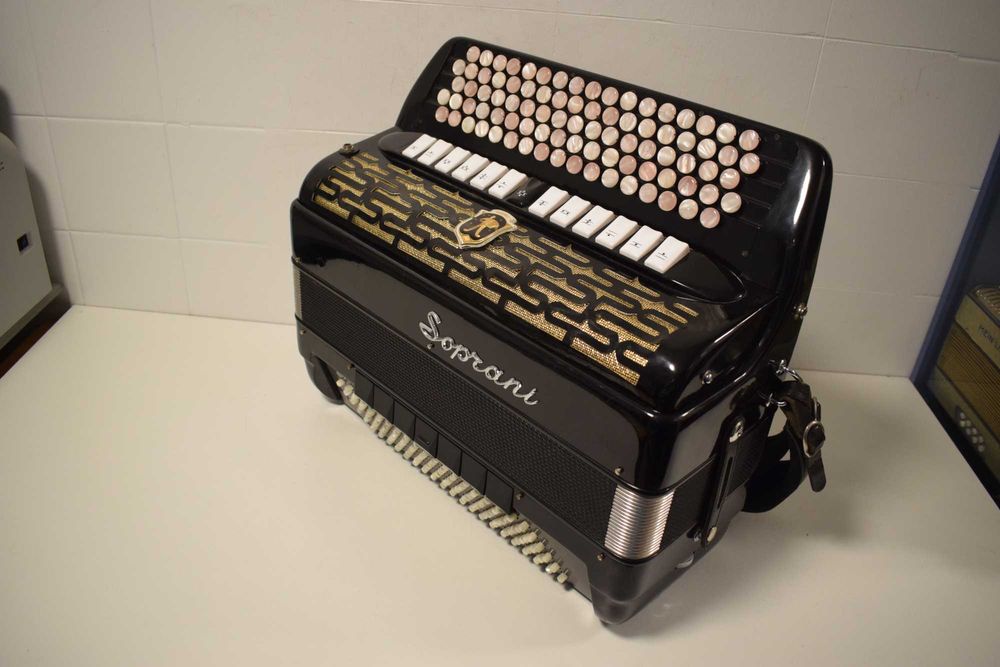 Paolo Soprani 4 Voice 120 Bass Accordion, No. 8164174815571842121