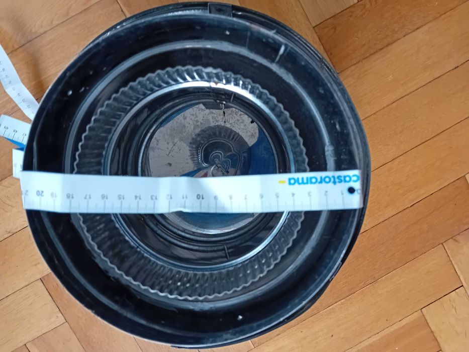 Nasada kominowa  stal nierdzewna Deflektor.