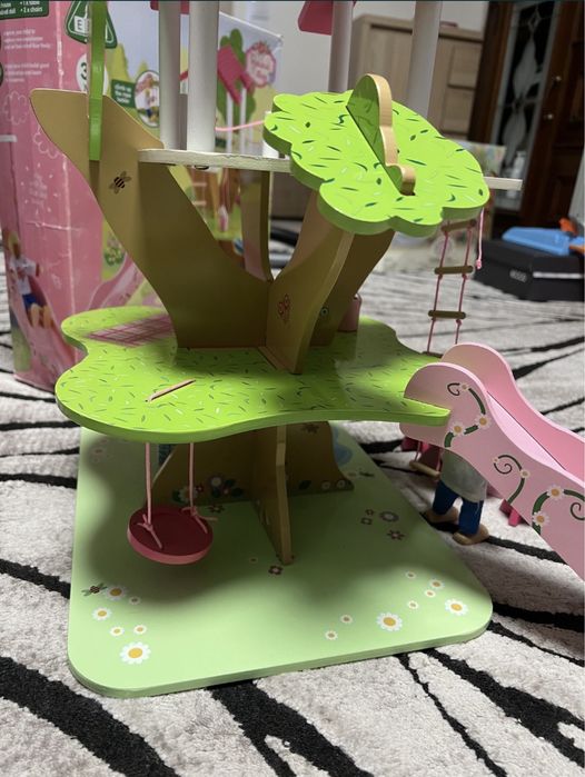 Игровой домик на дереве,деревянный