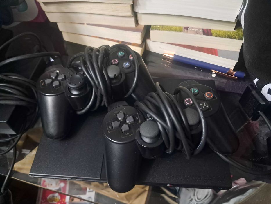 Ps2 Shippada + acessórios