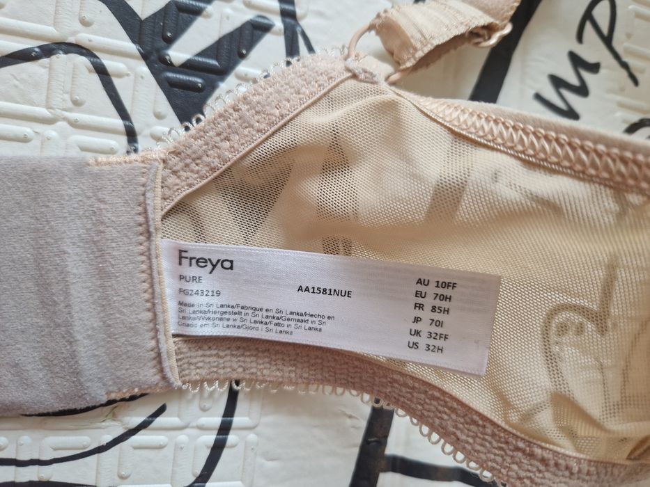 Freya Pure 32FF/70H - 2 biustonosze do karmienia