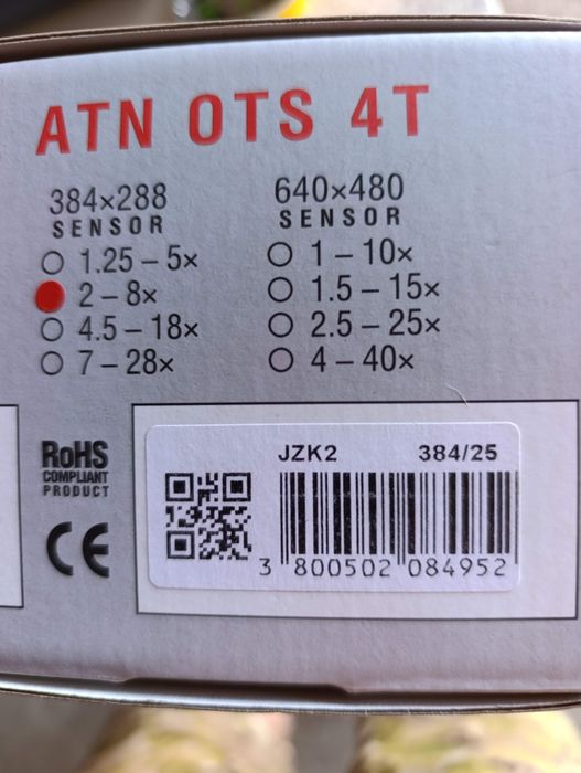 Monóculo Térmico ATN OTS 4T