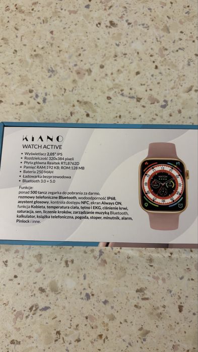 KIANO Active smart watch NOWY