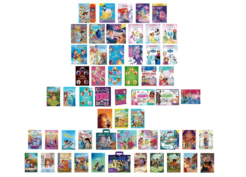 Disney: BD/ Atividades/ Autocolantes/ Histórias/.. - Desde 2€