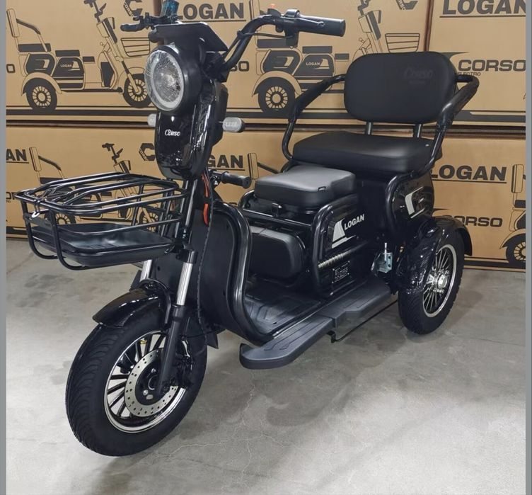 Електричний трицикл Corso «Logan», двигун 1200W