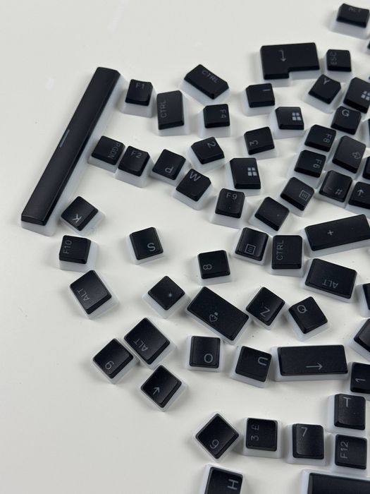 Zestaw keycapów SteelSeries PrismCaps Black UK (60218)