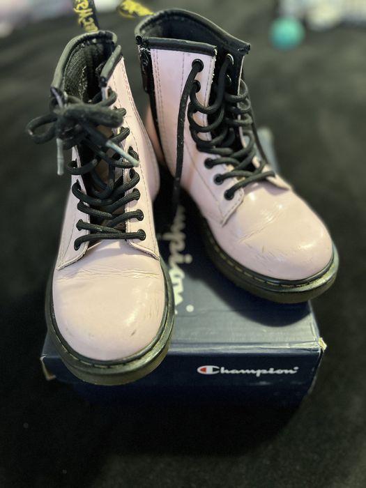 Ботинки черевики dr.Martens кожа лакова оригінальні фірмові