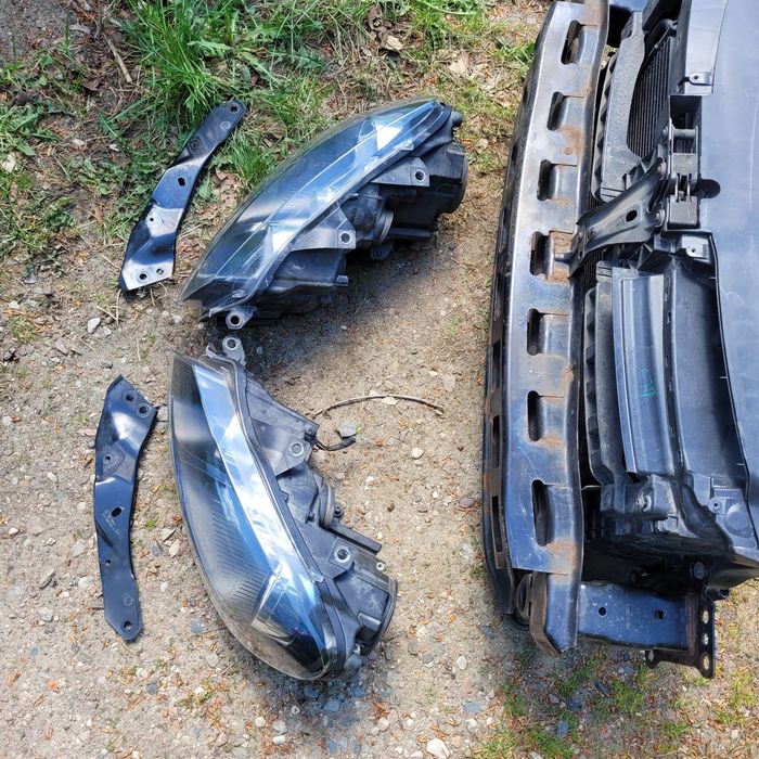 Maska zderzak lampy przód pas przedni chłodnice vw golf VI kombi 1.6TDI 2011r LD7X