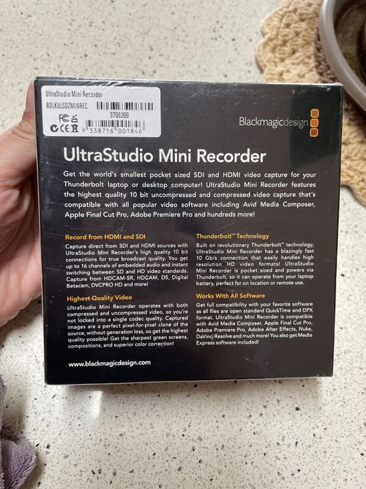 BlackMagic Desing UltraStudio Mini Recorder