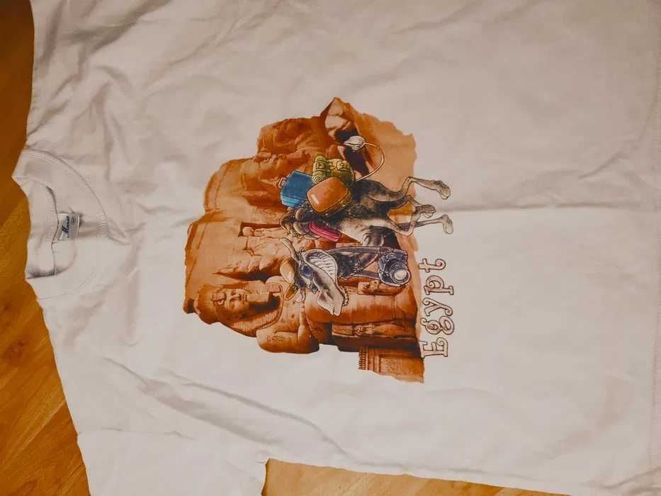 Egipt  Koszulka bawełna oddycha BDB gat t-shirt i inne rozm M /L