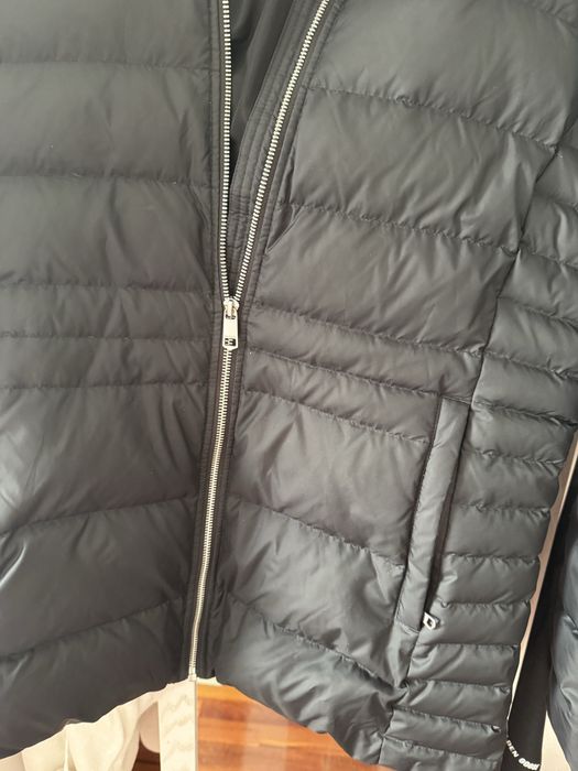 casaco de penas preto tommy hilfiger senhora