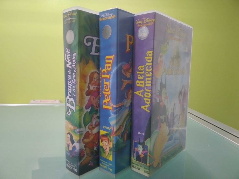Branca de Neve e os Sete Anões, A Bela Adormecida, As Aventuras de Peter Pan e Uma Mente Brilhante