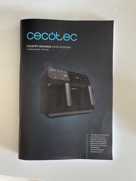 Air Fryer Cecotec CecoFry Advance 9000 Window - Cestas Duplas