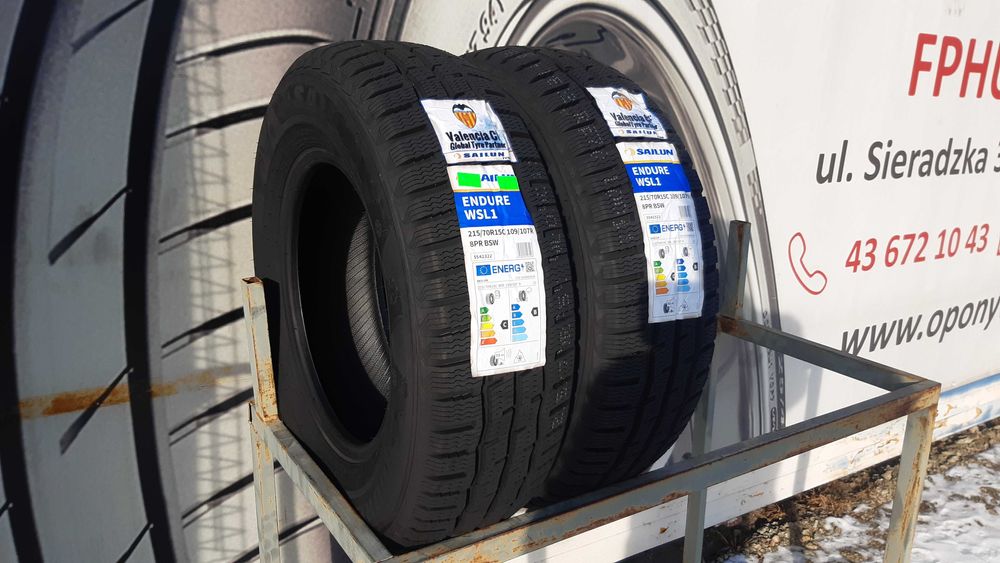 2xOpona zimowa 215/70 R15C 109/107R Sailun Endure Gratis 2022r