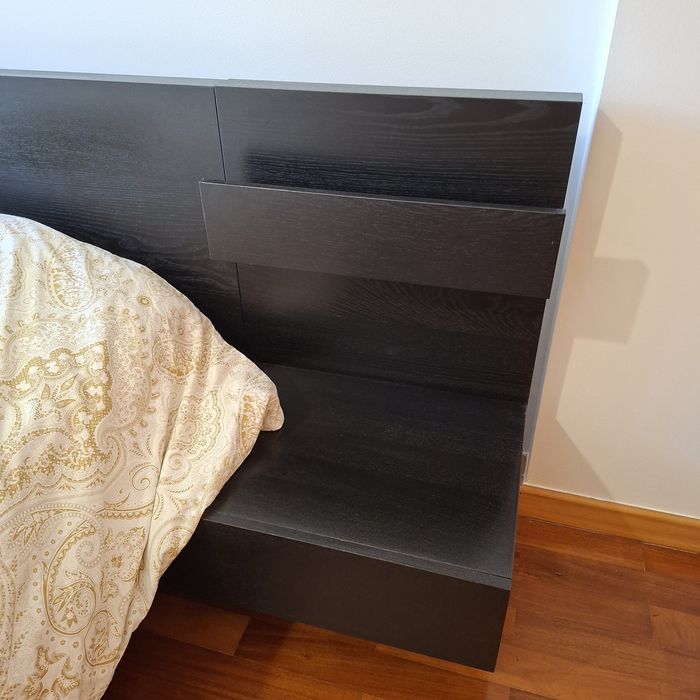 Cama Malm Ikea bem estimada