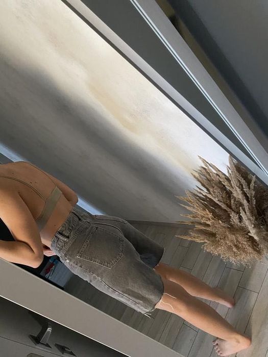 Джинсові шорти бермуди