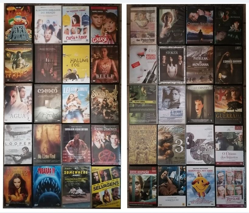 Lote 169 DVD's originais (LOTE 32)