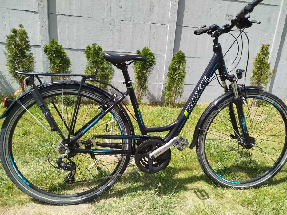 Rower Miejski Trekkingowy RIXE LYON Koła 28 cali Rama Alu 45 cm 17,5 cali