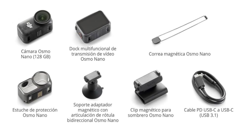 DJI Osmo Nano (128GB) — Como novo!