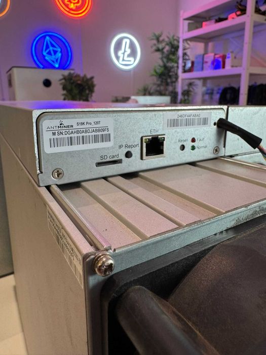 Antminer S19K Pro 120TH – Usado em perfeitas condições