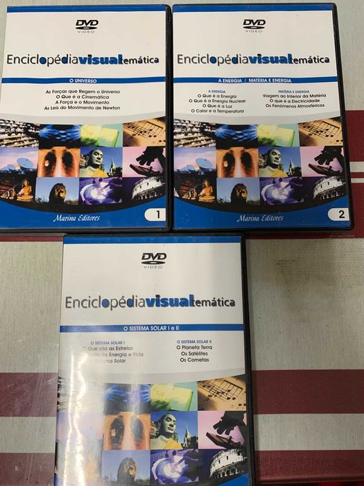 Enciclopédia Visual Temática - 16 volumes
